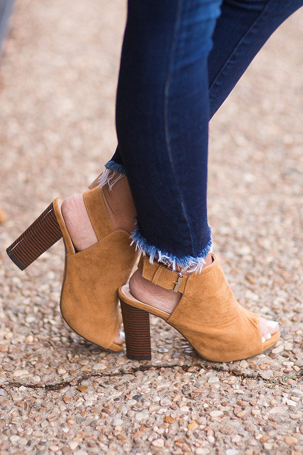 The Monroe Heel in Camel