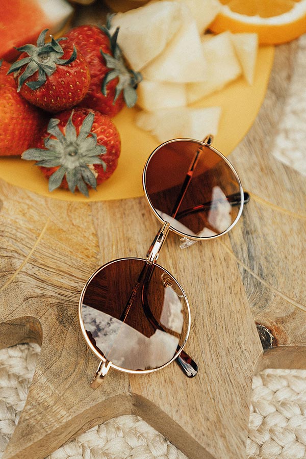 Around We Go Sunnies in Brown