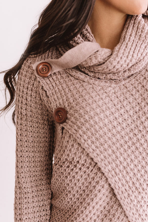 Sweeter Than Cider Sweater in Dusty Purple