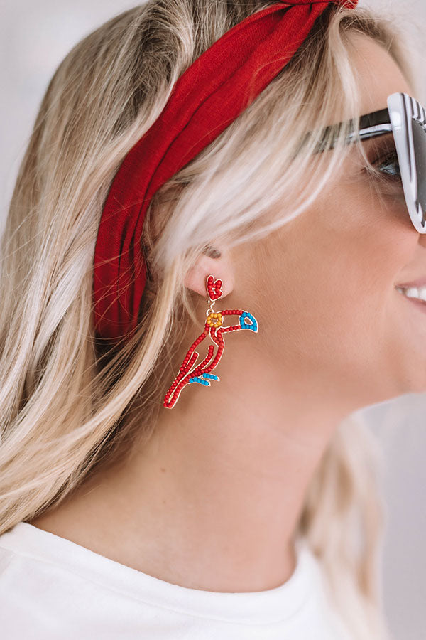 Find Me In Paradise Beaded Earrings