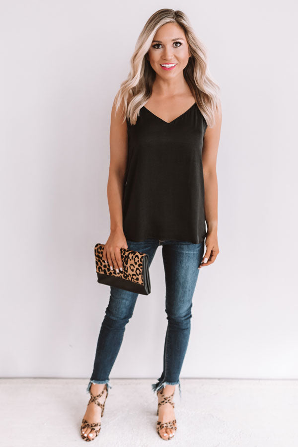 Caribbean Cruise Shift Tank In Black