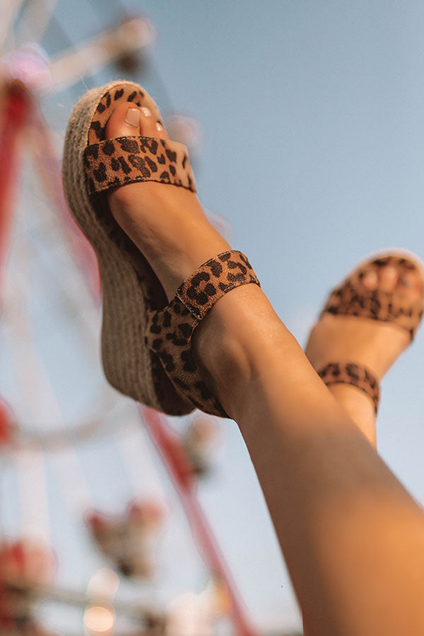 The Marlow Espadrille In Leopard