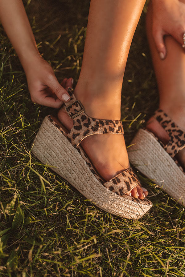 The Marlow Espadrille In Leopard