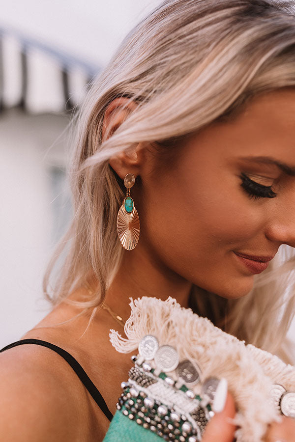 Soho Starlight Earrings in Turquoise