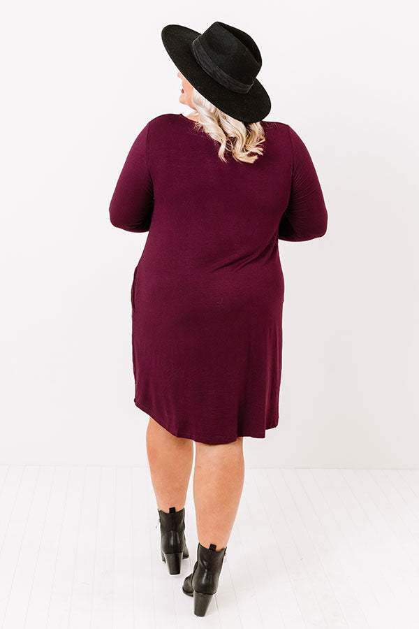 Dearest To Me Shift Midi Curves