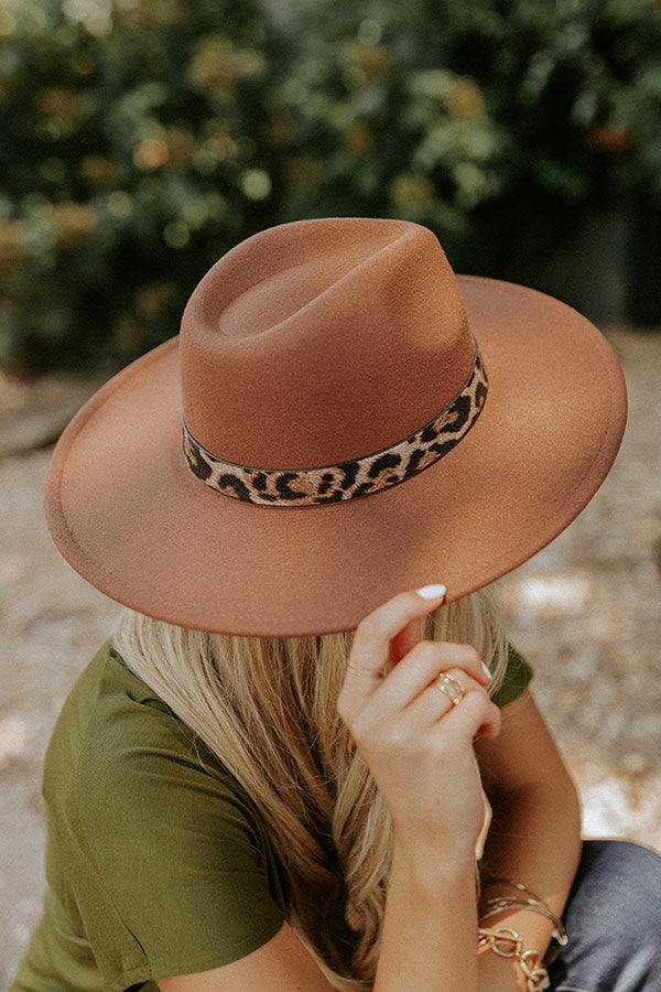 What's The Scoop Felt Hat In Hazelnut