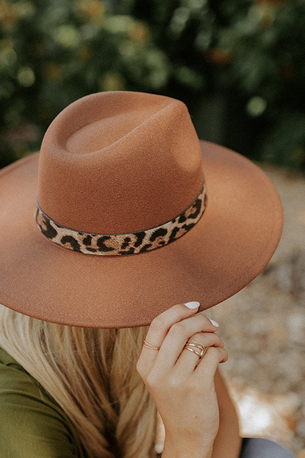 What's The Scoop Felt Hat In Hazelnut