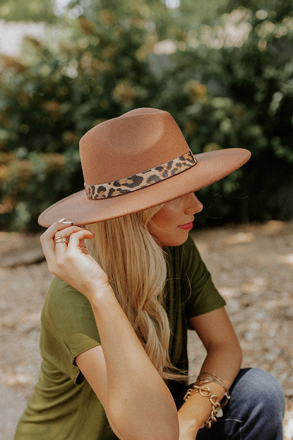 What's The Scoop Felt Hat In Hazelnut