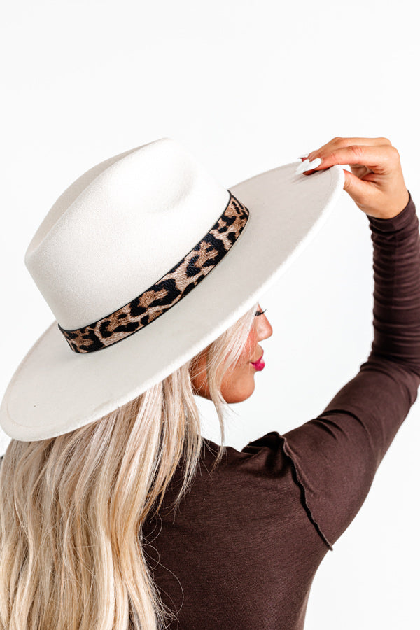 What's The Scoop Felt Hat In Cream