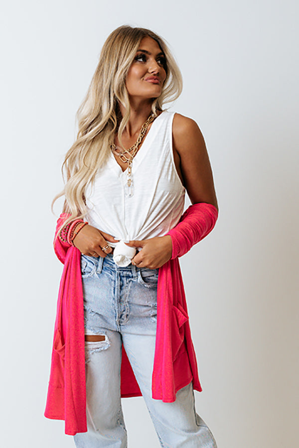 Pure Sunlight Shift Tank In White