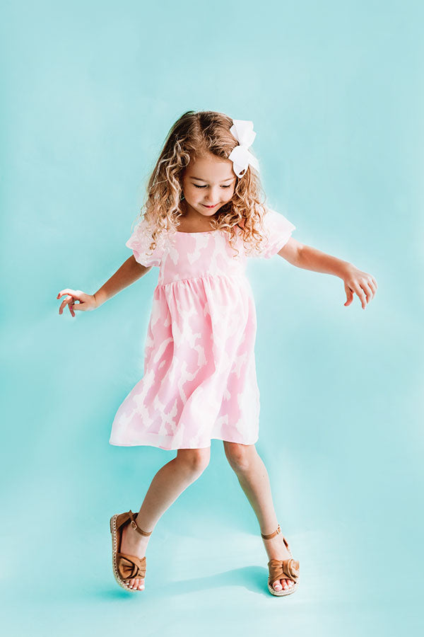 St. Tropez Time Children's Dress in Pink