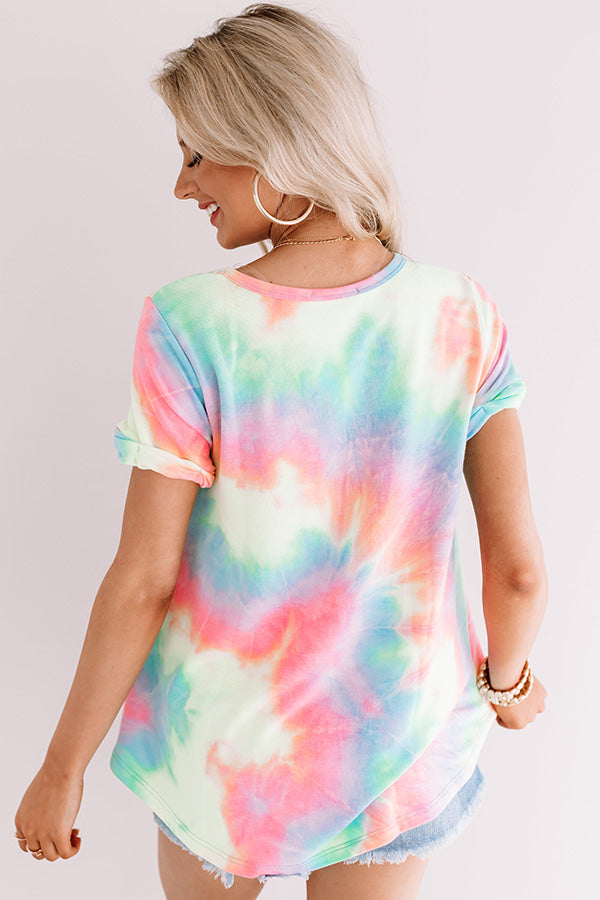 Mai Tai Time Tie Dye Tee