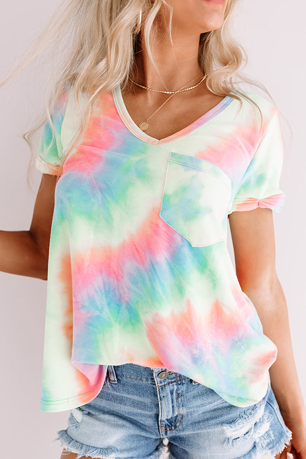 Mai Tai Time Tie Dye Tee