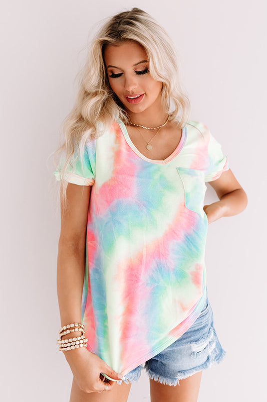 Mai Tai Time Tie Dye Tee