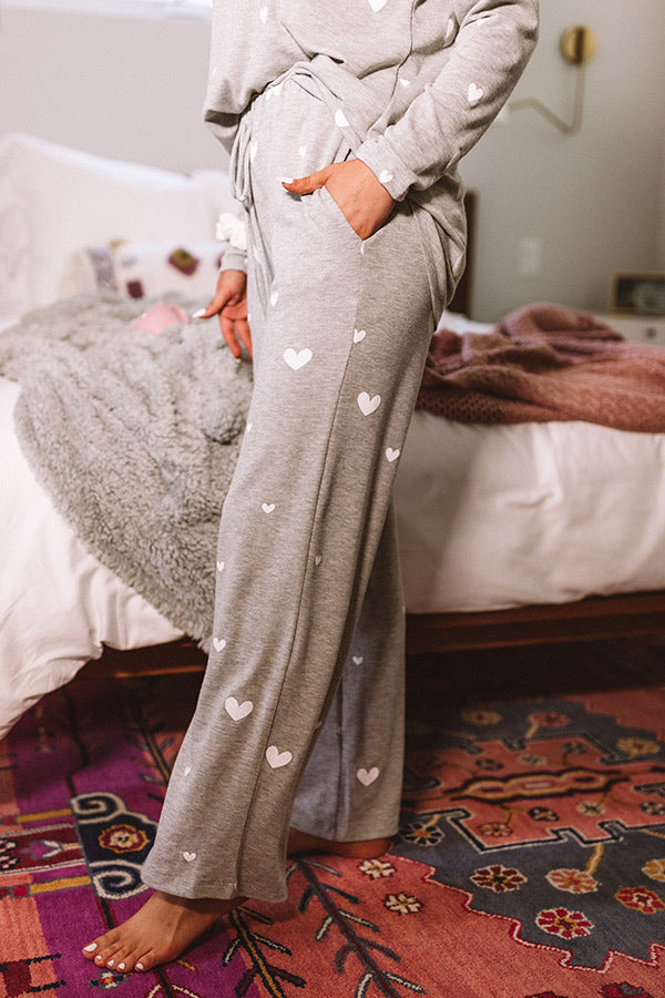 Heart Rush Pants In Grey