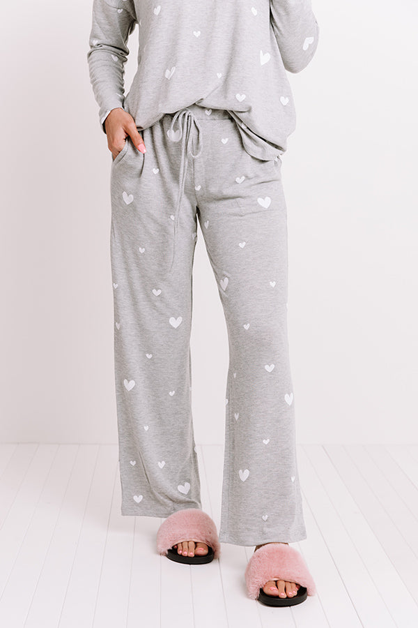 Heart Rush Pants In Grey