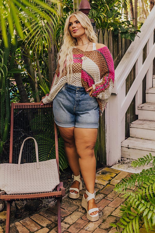 The Warner High Waist Shorts Curves