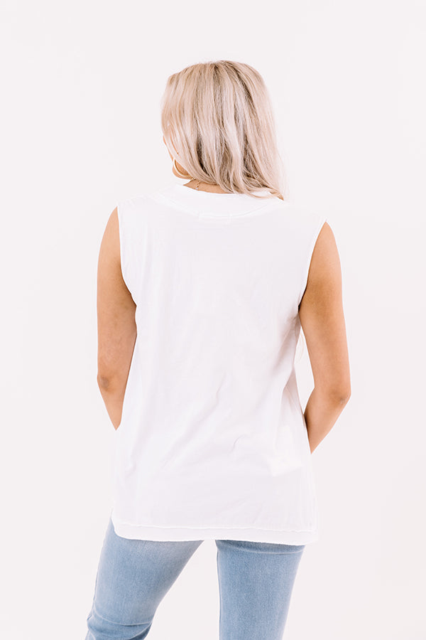 Sea Seeker Shift Top In White