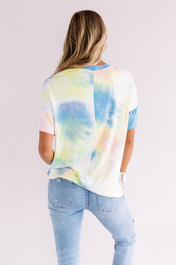 Malibu Roadtrip Tie Dye Shift Tee