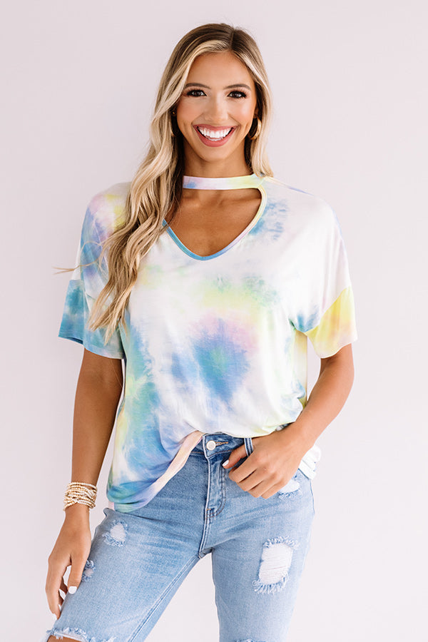 Malibu Roadtrip Tie Dye Shift Tee