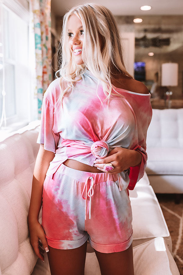 Gelato Swirl Tie Dye Shorts
