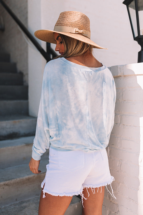Scattered Light Tie Dye Shift Top