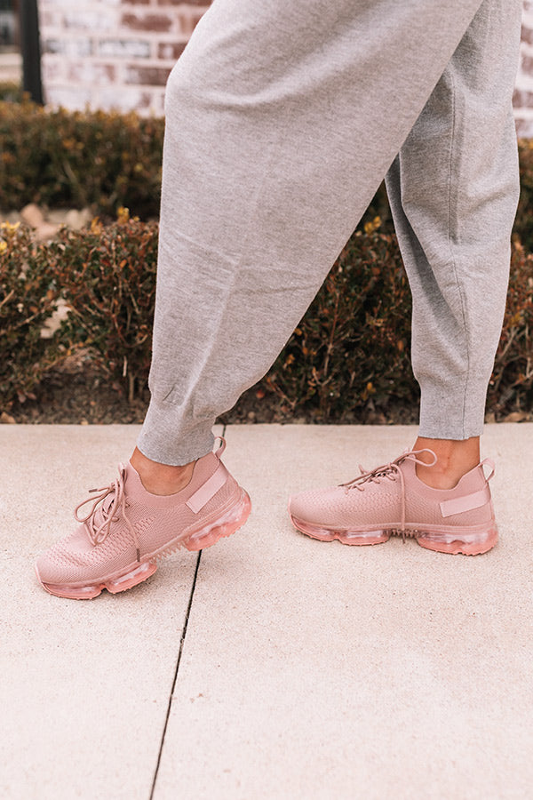 Running Free Sneaker In Blush