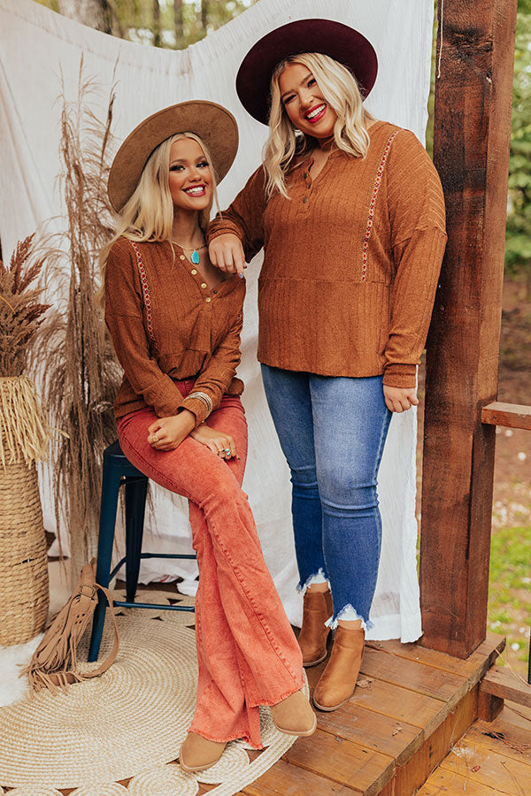 Going Home Embroidered Top