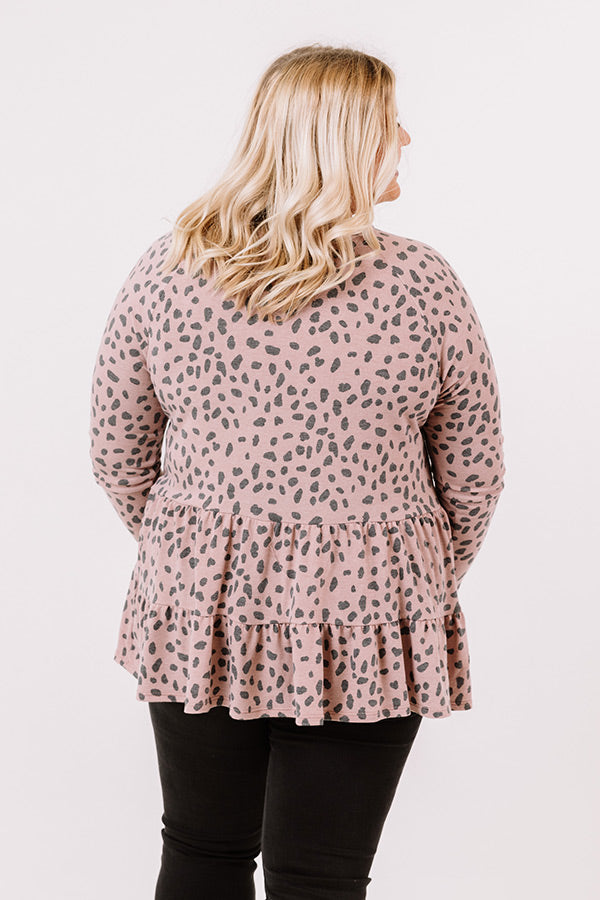 Dating In Denver Leopard Shift Top