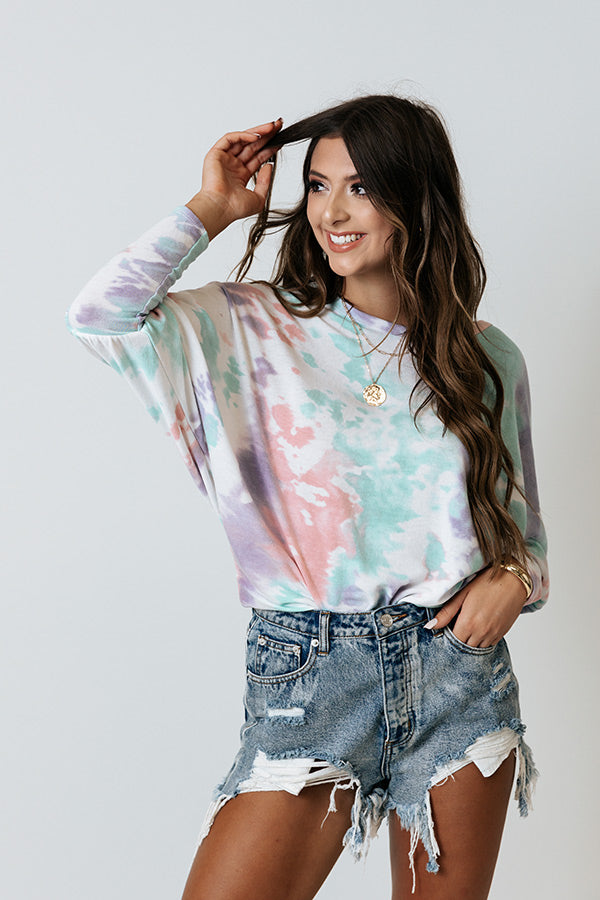 Friends By The Sea Tie Dye Top