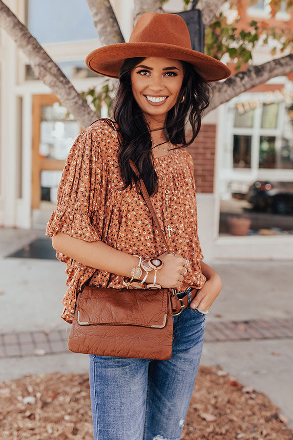 Back To Basics Crossbody In Brown