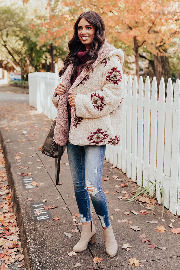 The Soft Life Reversible Sherpa Jacket