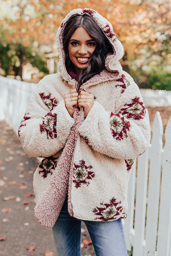 The Soft Life Reversible Sherpa Jacket