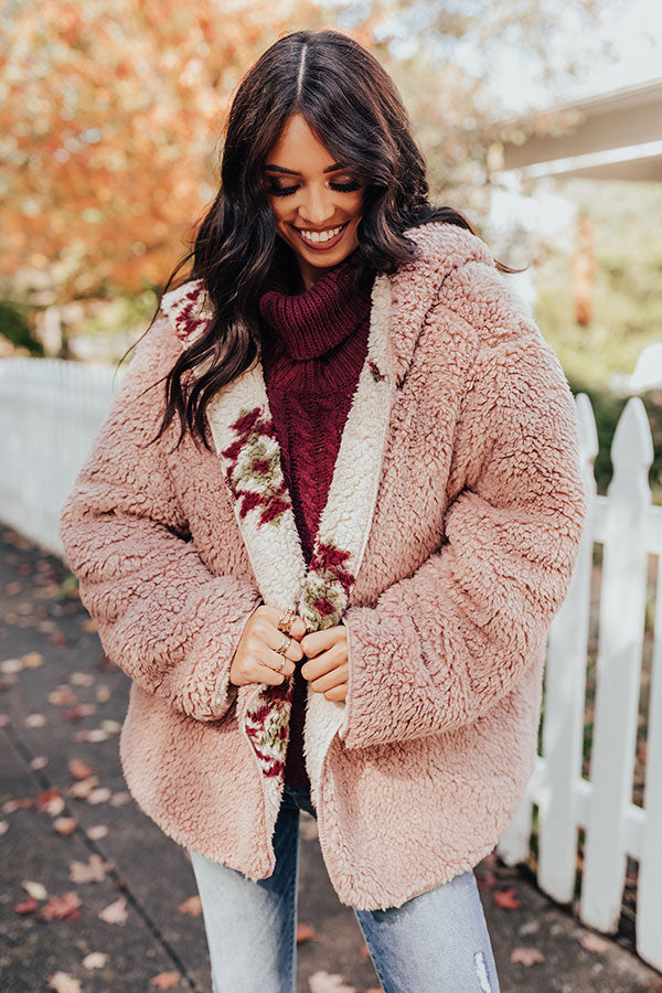 The Soft Life Reversible Sherpa Jacket