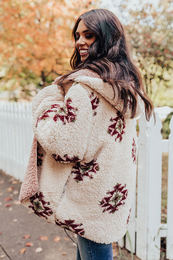 The Soft Life Reversible Sherpa Jacket