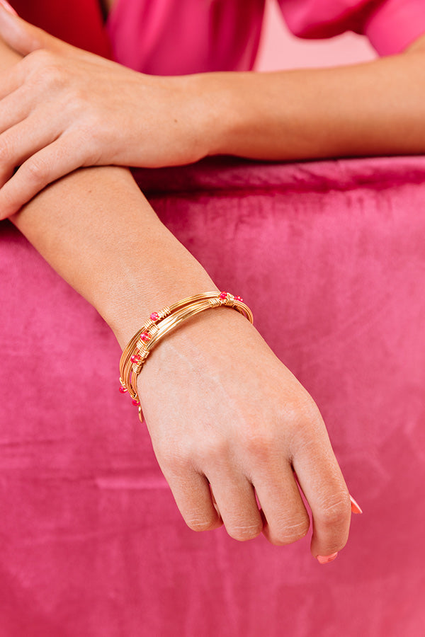Valentine Stacker Bangle Bracelet