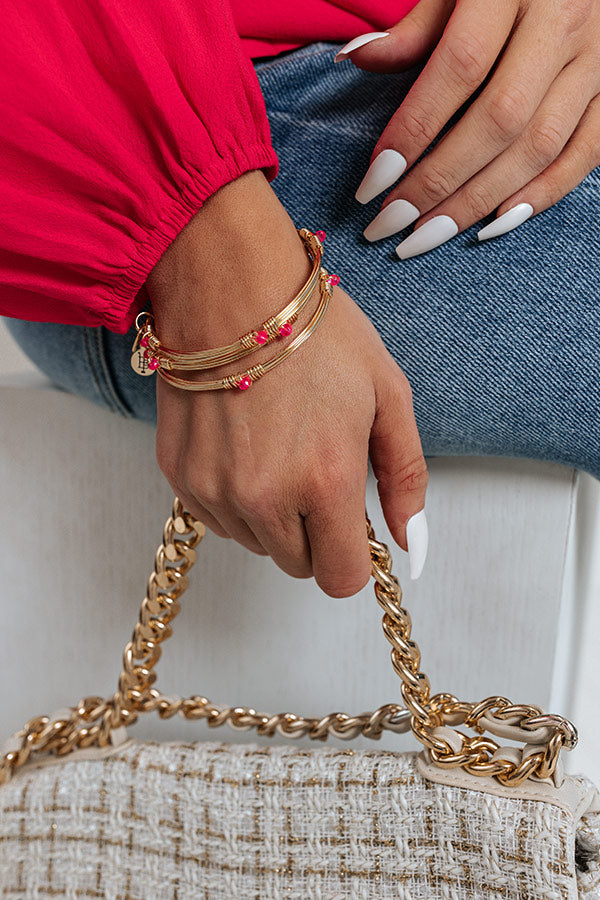 Valentine Stacker Bangle Bracelet