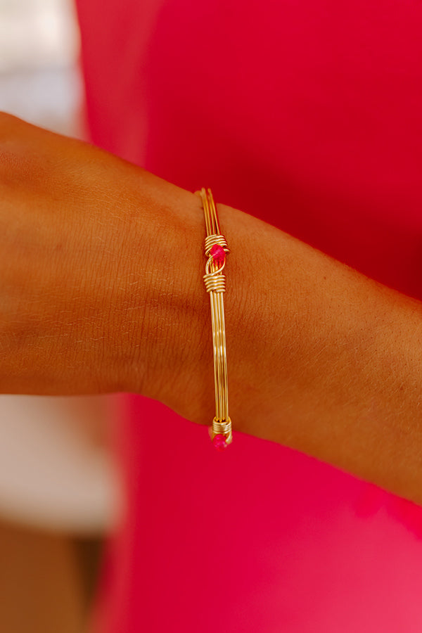 Valentine Stacker Bangle Bracelet