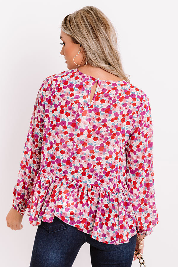 Easy To Love Chiffon Shift Top