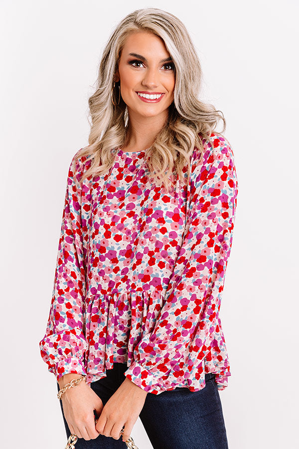 Easy To Love Chiffon Shift Top