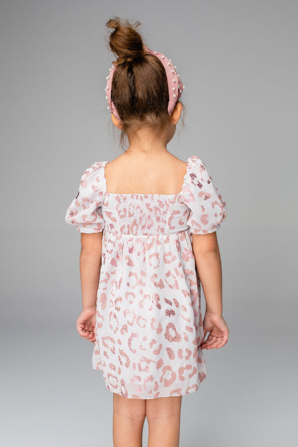 St. Tropez Time Children's Dress in Blush