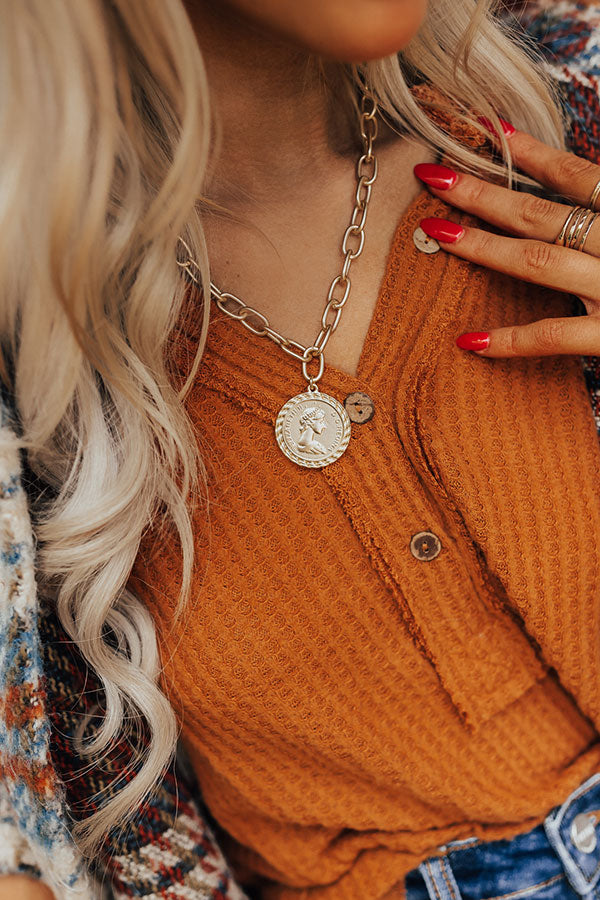 Feeling Brand New Link Necklace