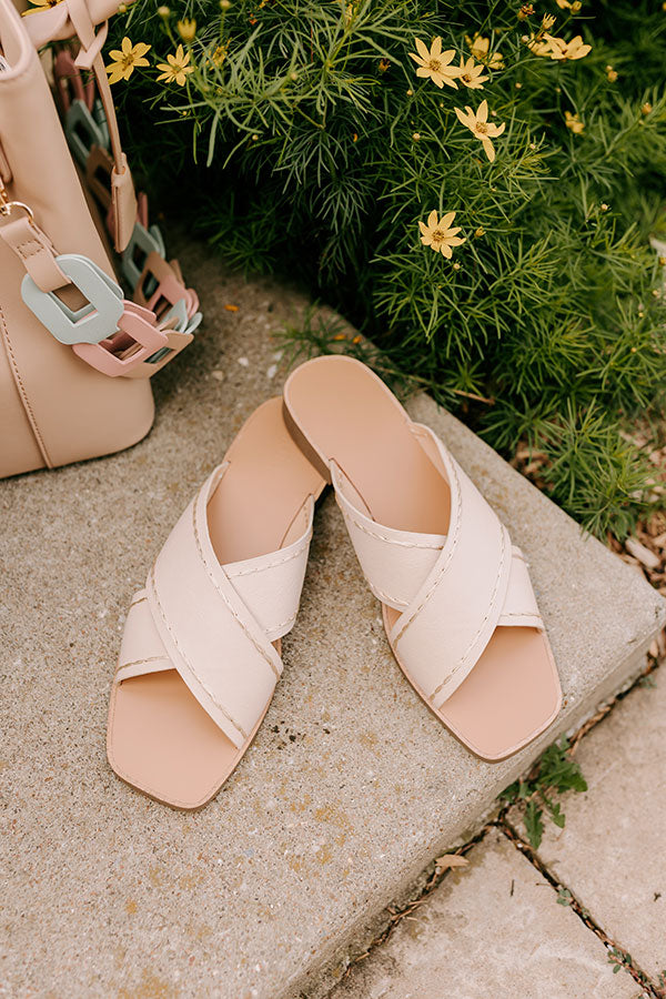 The Lucinda Sandal in Birch