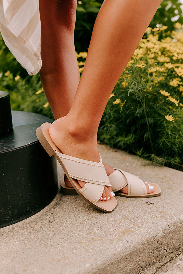 The Lucinda Sandal in Birch