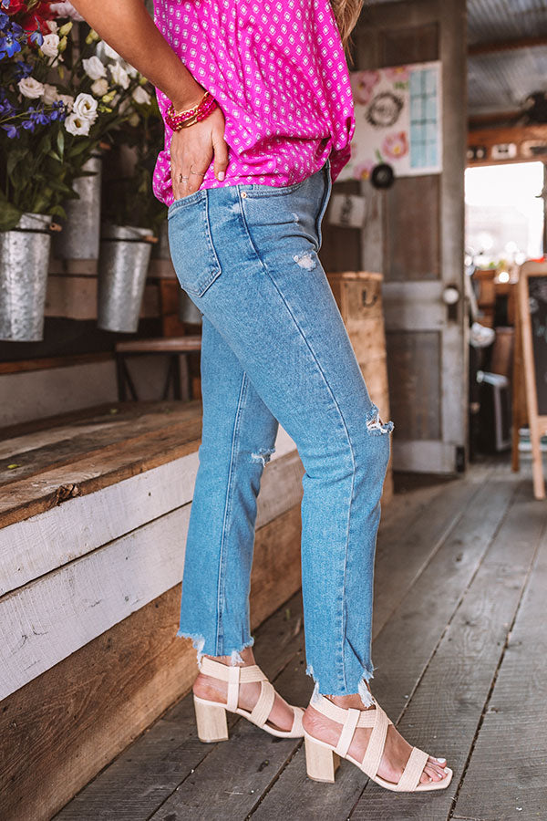 Just USA Mitzi High Waist Relaxed Skinny