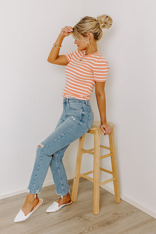 Just USA Mitzi High Waist Relaxed Skinny