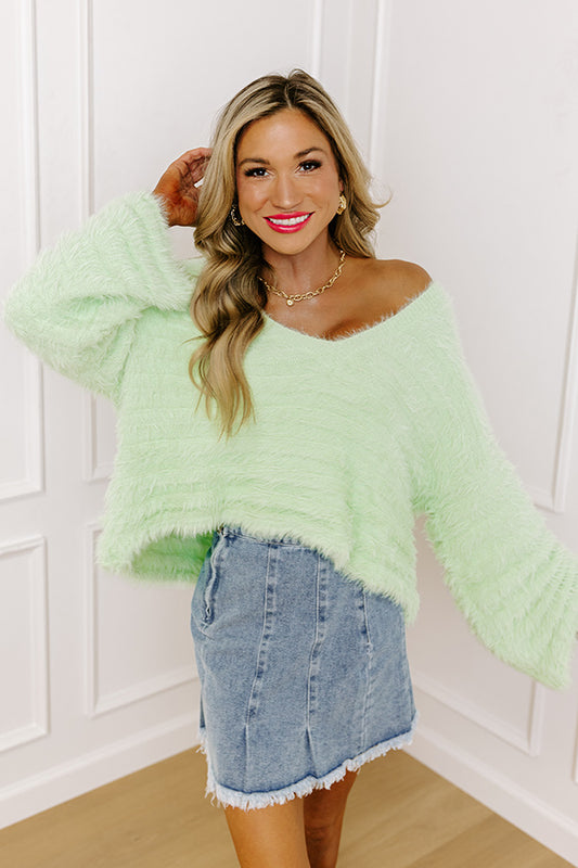 Peaceful Weekend Knit Sweater