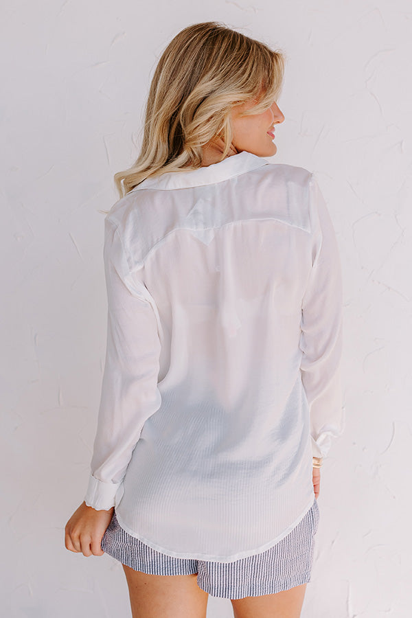On The Upside Shift Top