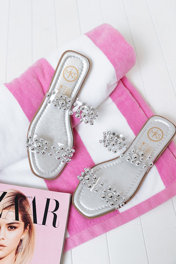 The Shyla Sandal In Silver