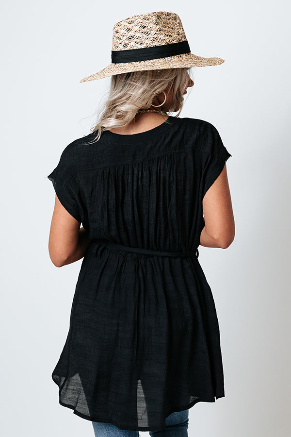 Cabo Coast Overlay In Black